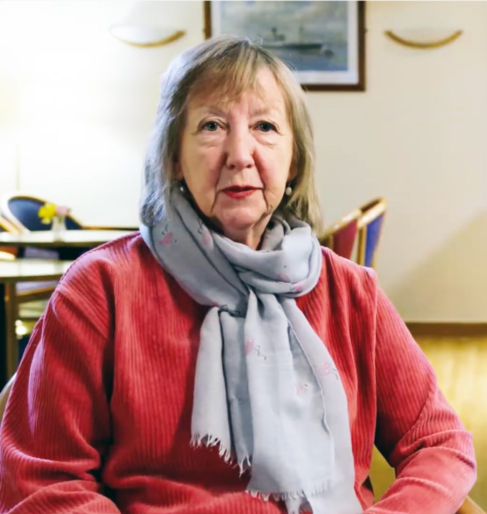 Portrait of Sally Rogers, a resident at Weston Acres